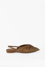TILDA Plissee Slippers | Toasty Tan - ALINASCHUERFELD