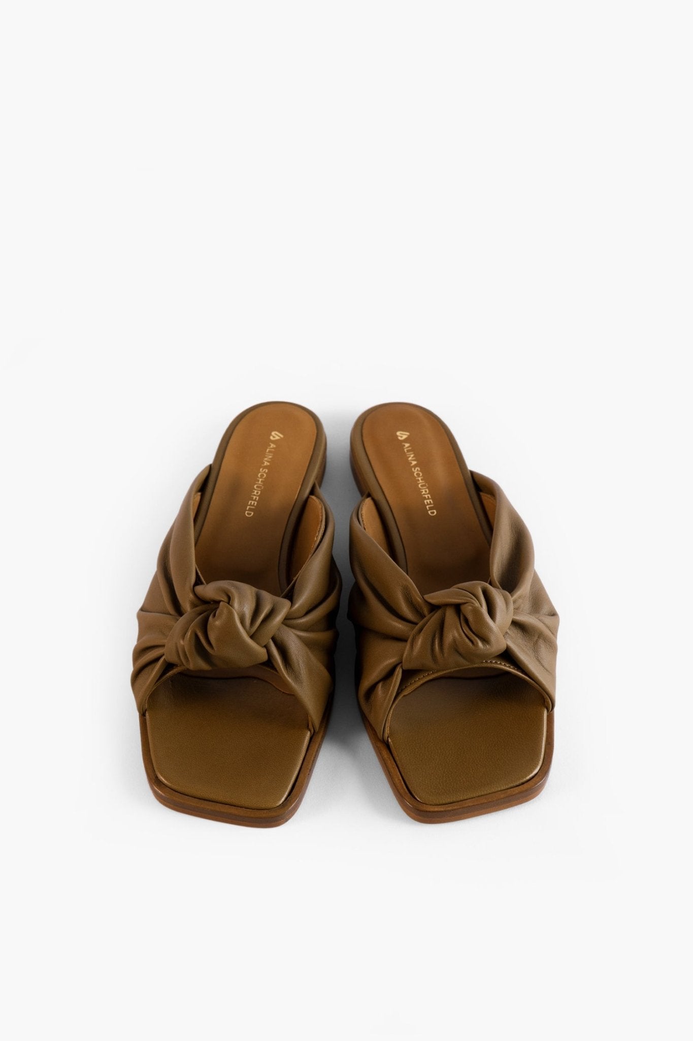 TILLY Sandals with knot | Toasty Tan - Alina Schürfeld