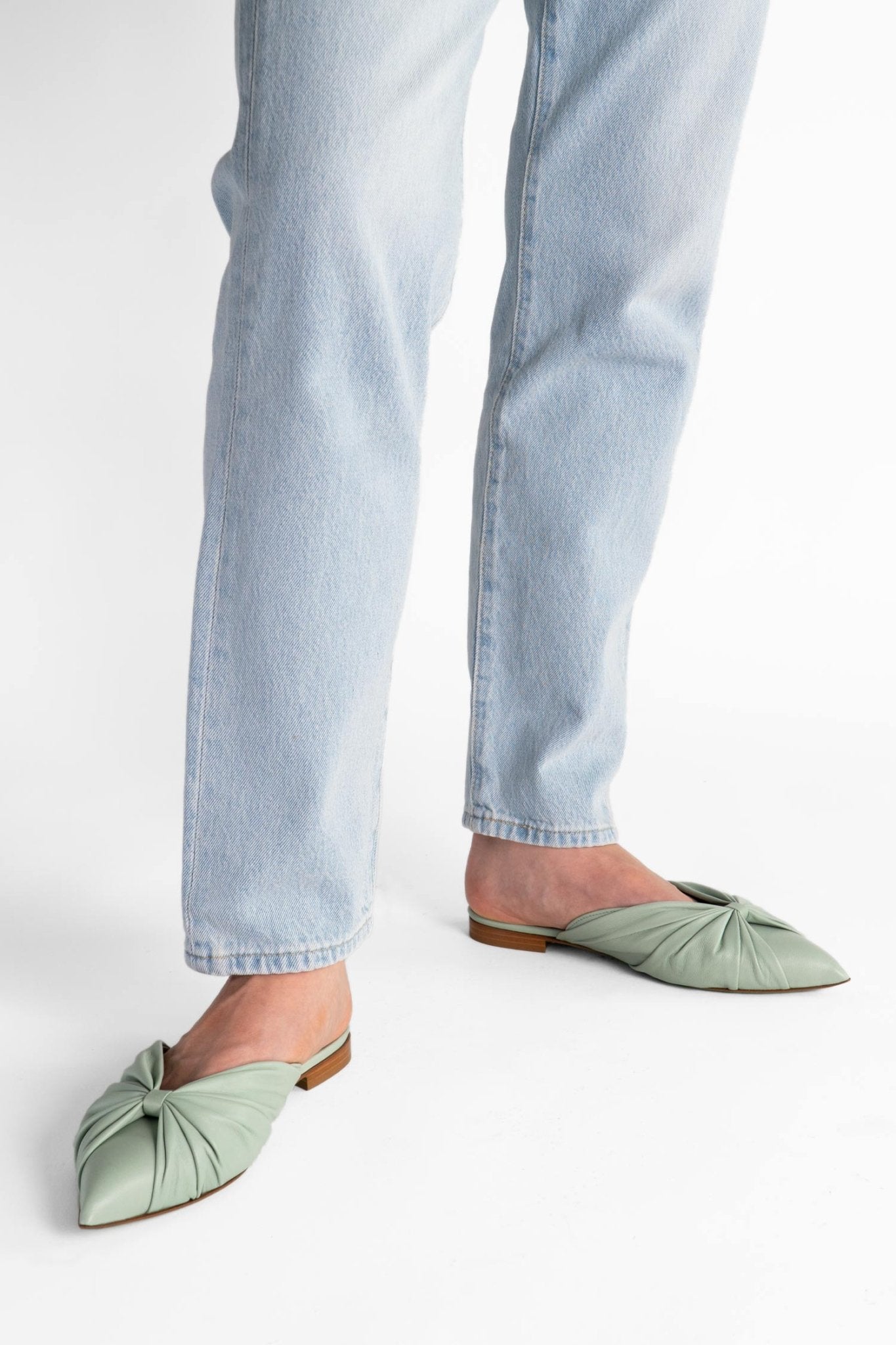 TILDA Plissee Slippers | Miami MInt - Alina Schürfeld