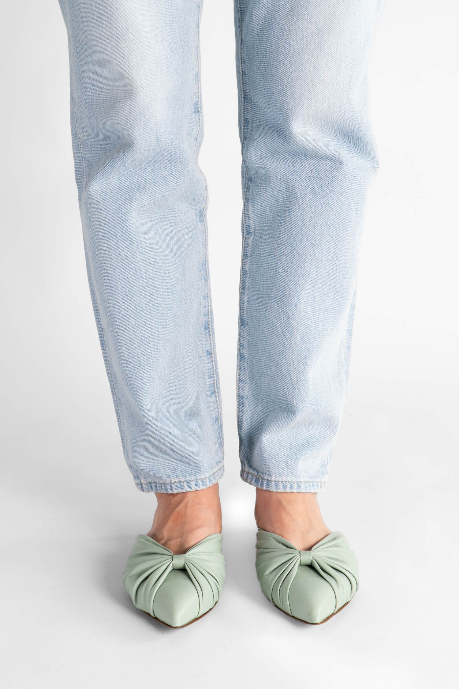 TILDA Plissee Slippers | Miami MInt - Alina Schürfeld