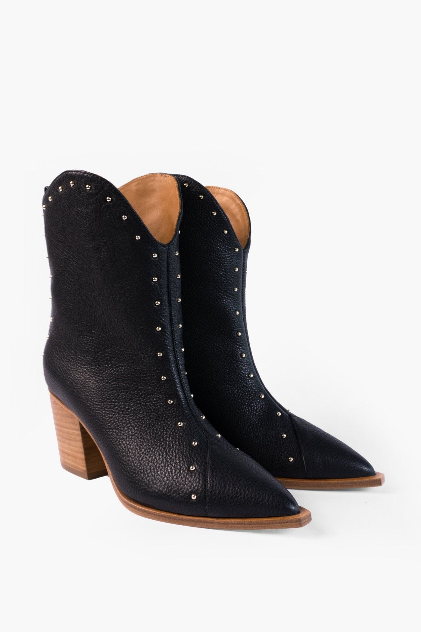 QUINCY 75 ankle boots | The Darkest Black - Alina Schürfeld