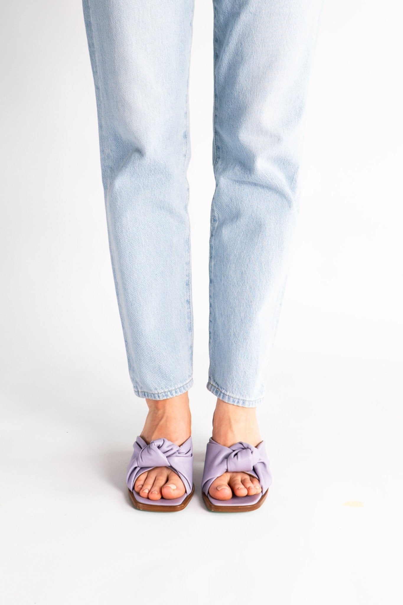TILLY 55 Sandals with knot | Lucid Lilac - Alina Schürfeld
