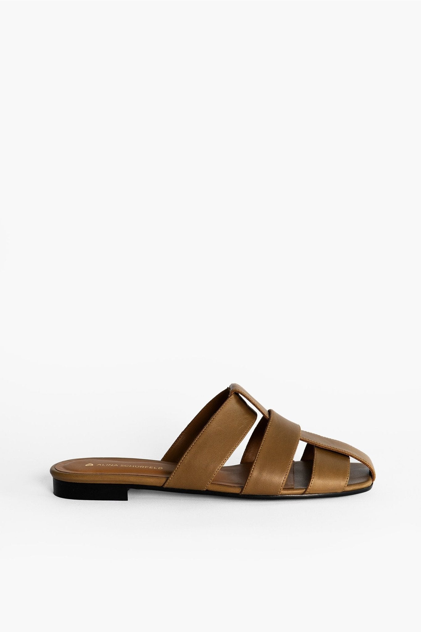 UDELE Sandals – Handcrafted from chrome-free leather, interwoven design, made in Germany by ALINA SCHÜRFELD