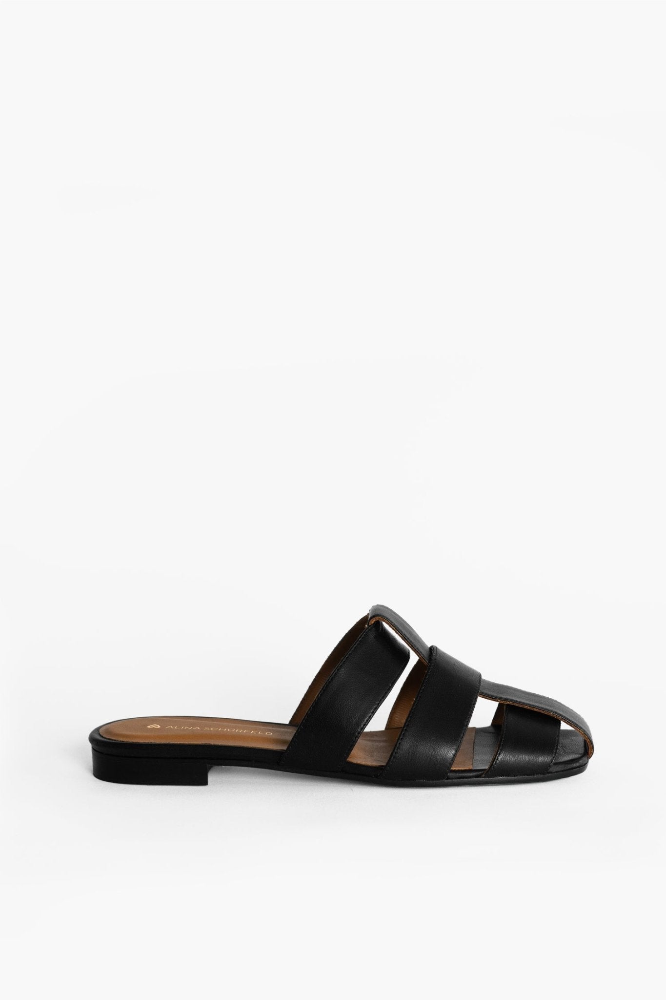 UDELE Sandals | Black Like Liquorice - ALINASCHUERFELD