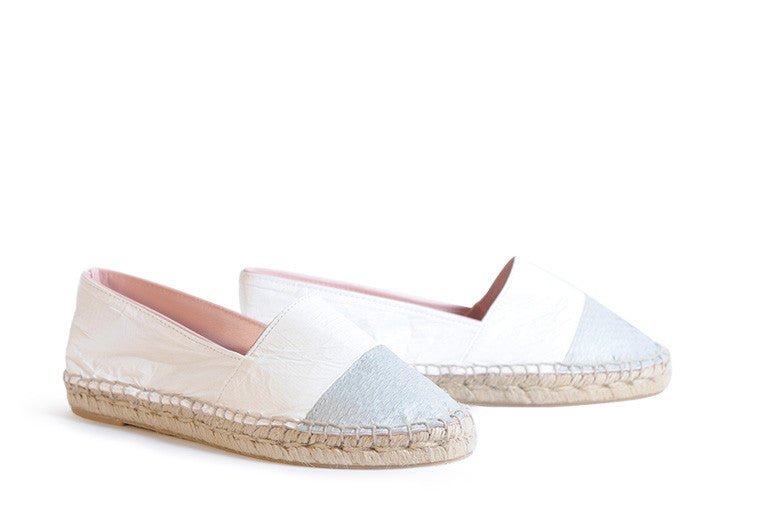 Espadrilles Silver - ALINASCHUERFELD