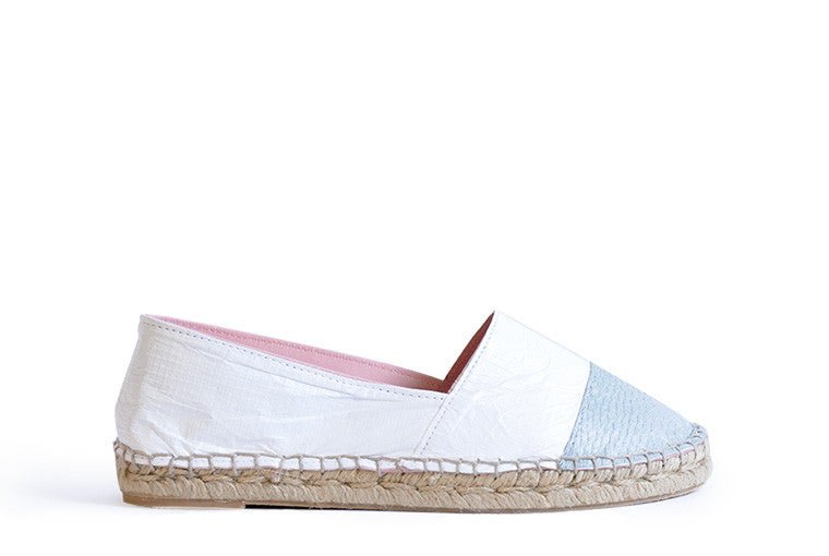 Espadrilles Silver - ALINASCHUERFELD