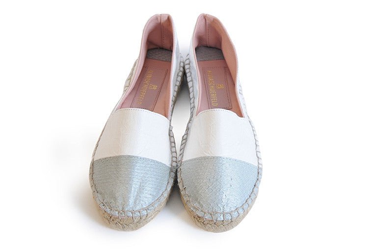 Espadrilles Silver - ALINASCHUERFELD